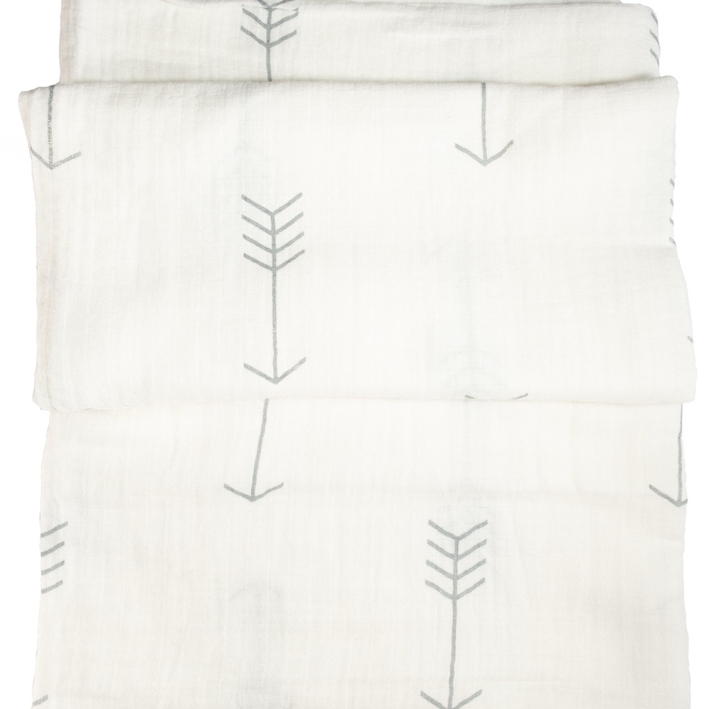 Bee & Mee Bamboo Muslin Swaddle Blanket - NEW - Picture 2 of 5